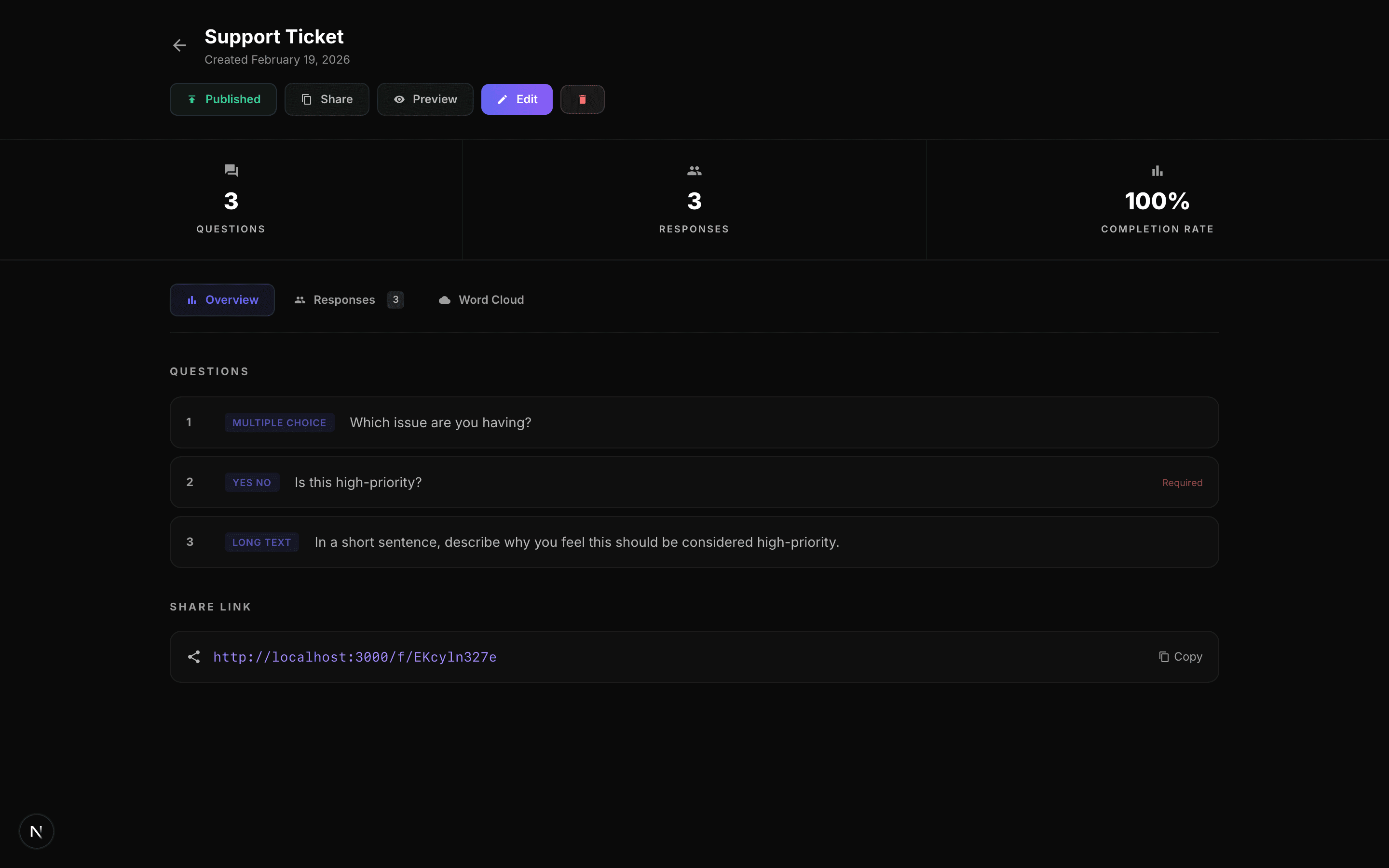 Powerful response analytics